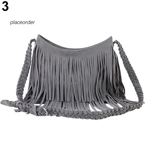 Túi xách tua rua đeo chéo thời trang dành cho nữ