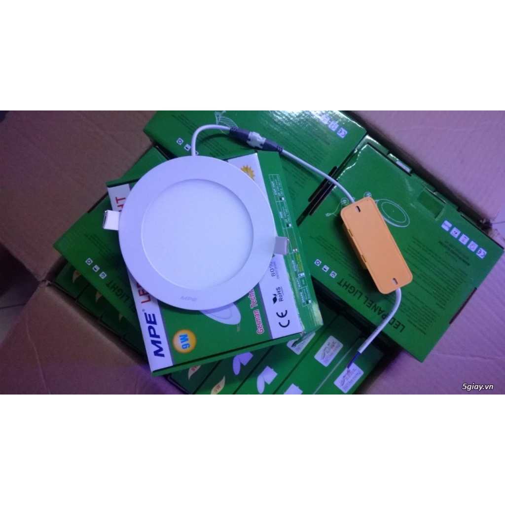ĐÈN LED ÂM TRẦN 9w MPE bảo hành 2 năm hàng chính hãng