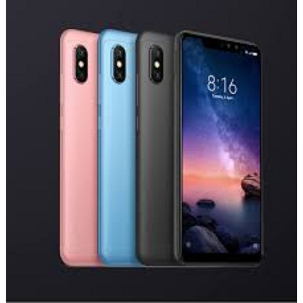điện thoại Xiaomi Redmi 6 Pro 2sim CHÍNH HÃNG (3GB/32GB) mới, Pin 4000mah, Chiến PUBG/LIÊN QUÂN mượt | BigBuy360 - bigbuy360.vn