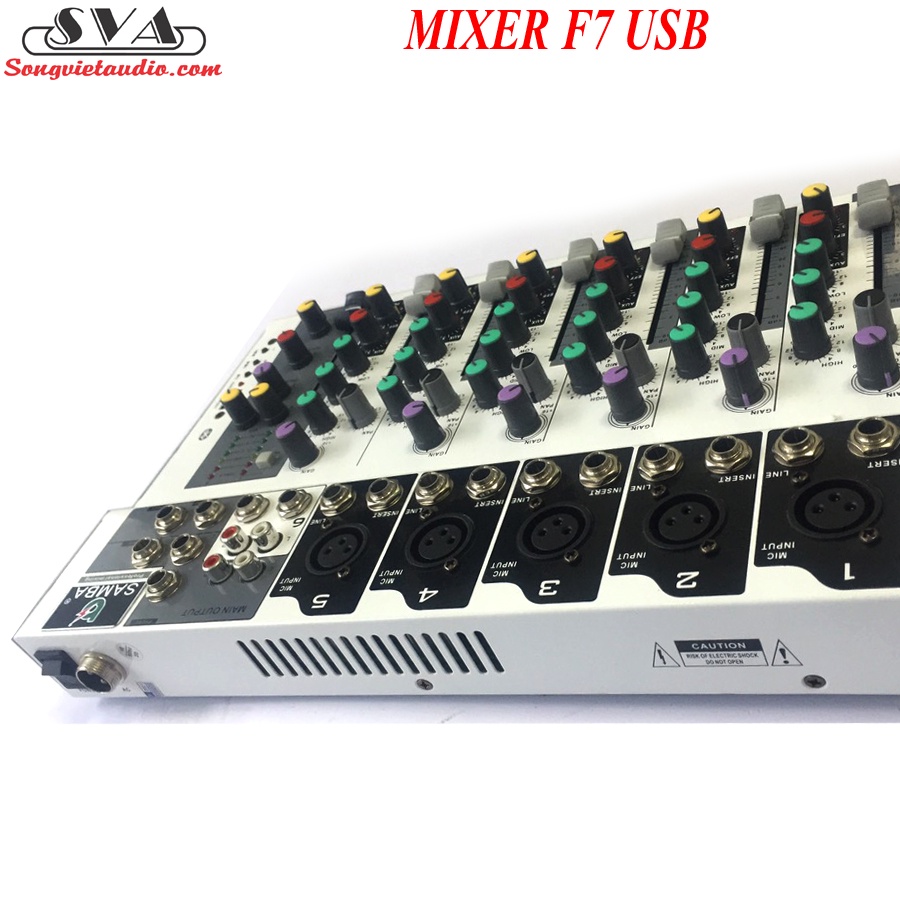 BÀN MIXER F7 7LINE CAO CẤP