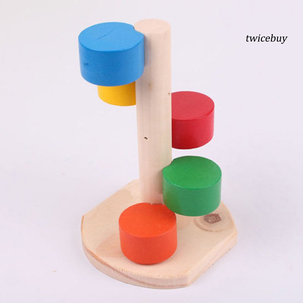 Cầu Thang Leo Bằng Gỗ Nhiều Màu Cho Chuột Hamster