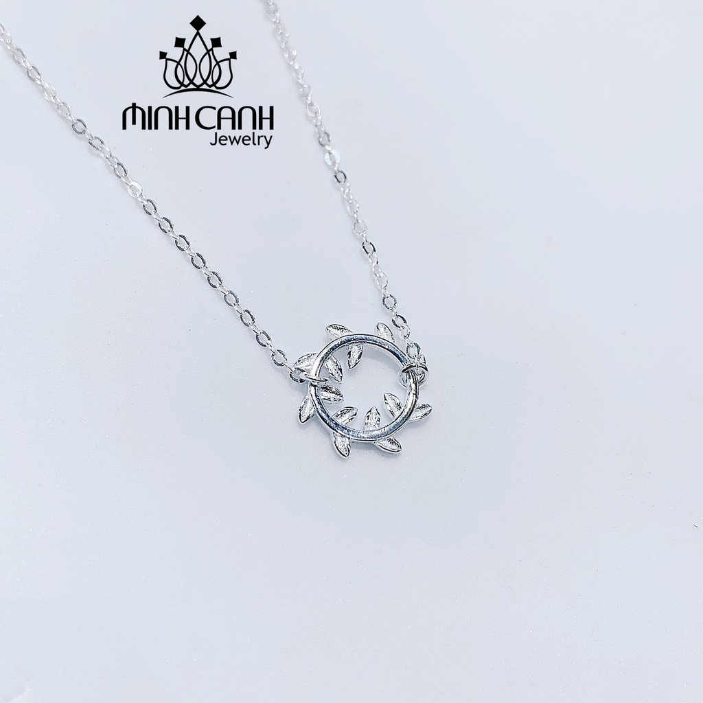 Dây Chuyền Vòng Nguyệt Quế Bạc Ta - Minh Canh Jewelry