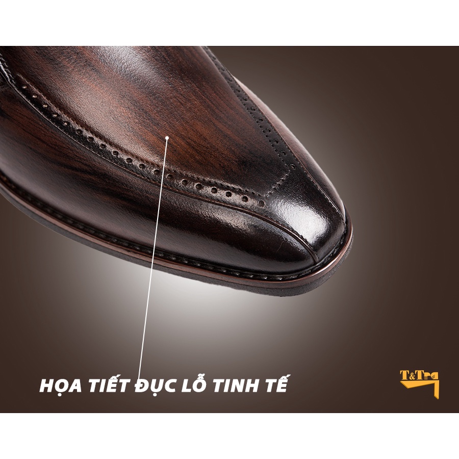 [ 6CM ] Giày Tăng Chiều Cao Nam T&amp;TRA A201NT