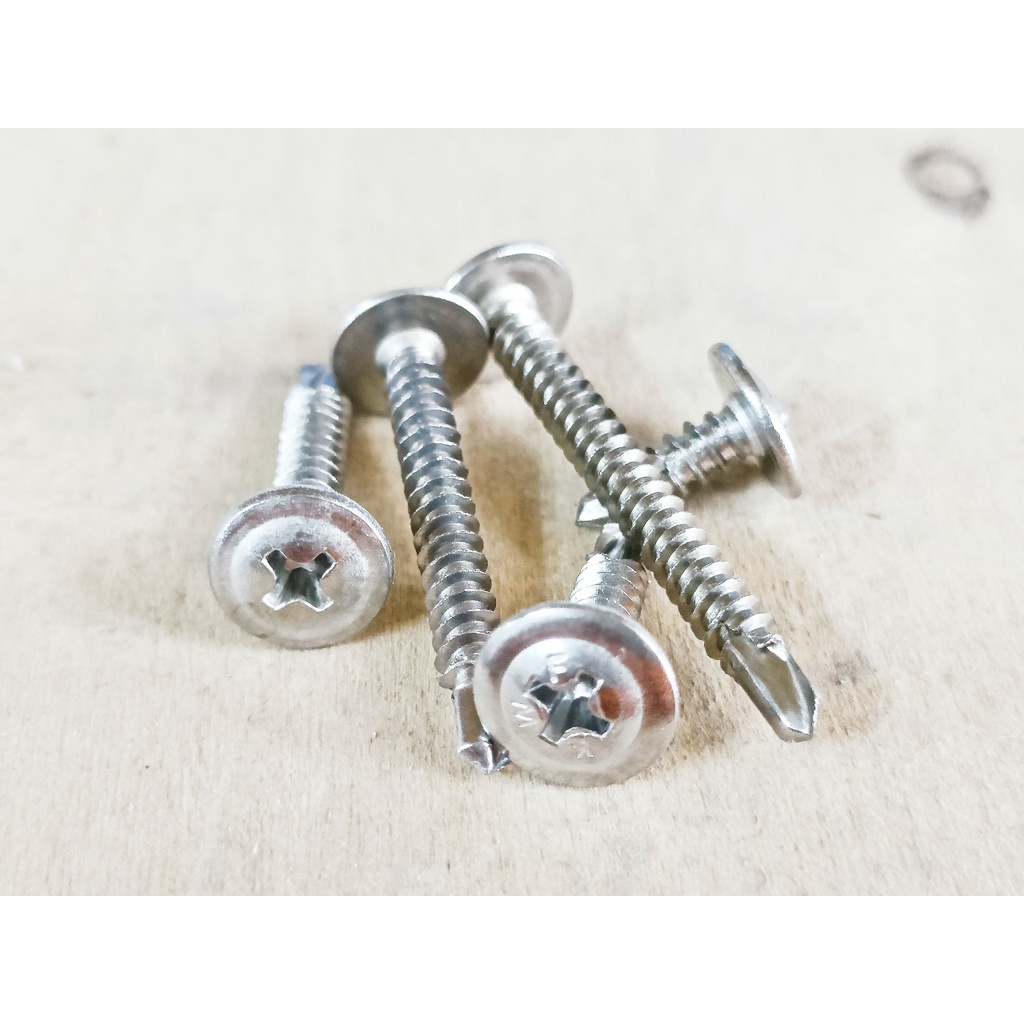 Vít đầu dù tự khoan inox 401