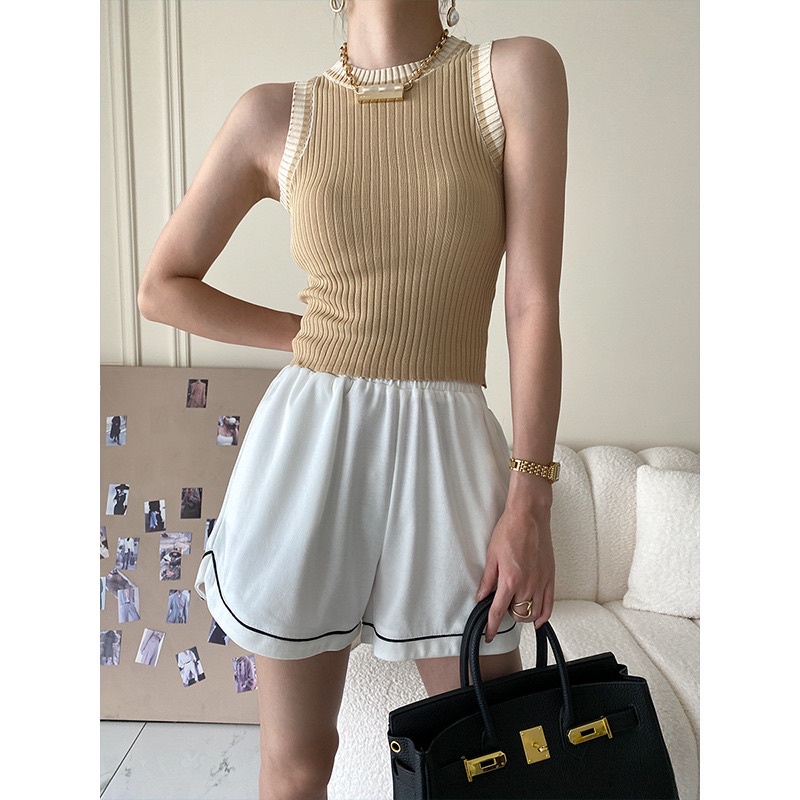 Áo ba lỗ dáng ôm chất len co giãn cực xinh