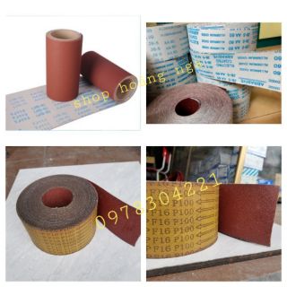 Giấy ráp/ giấy nhám vải các loại/ bán theo( mét)