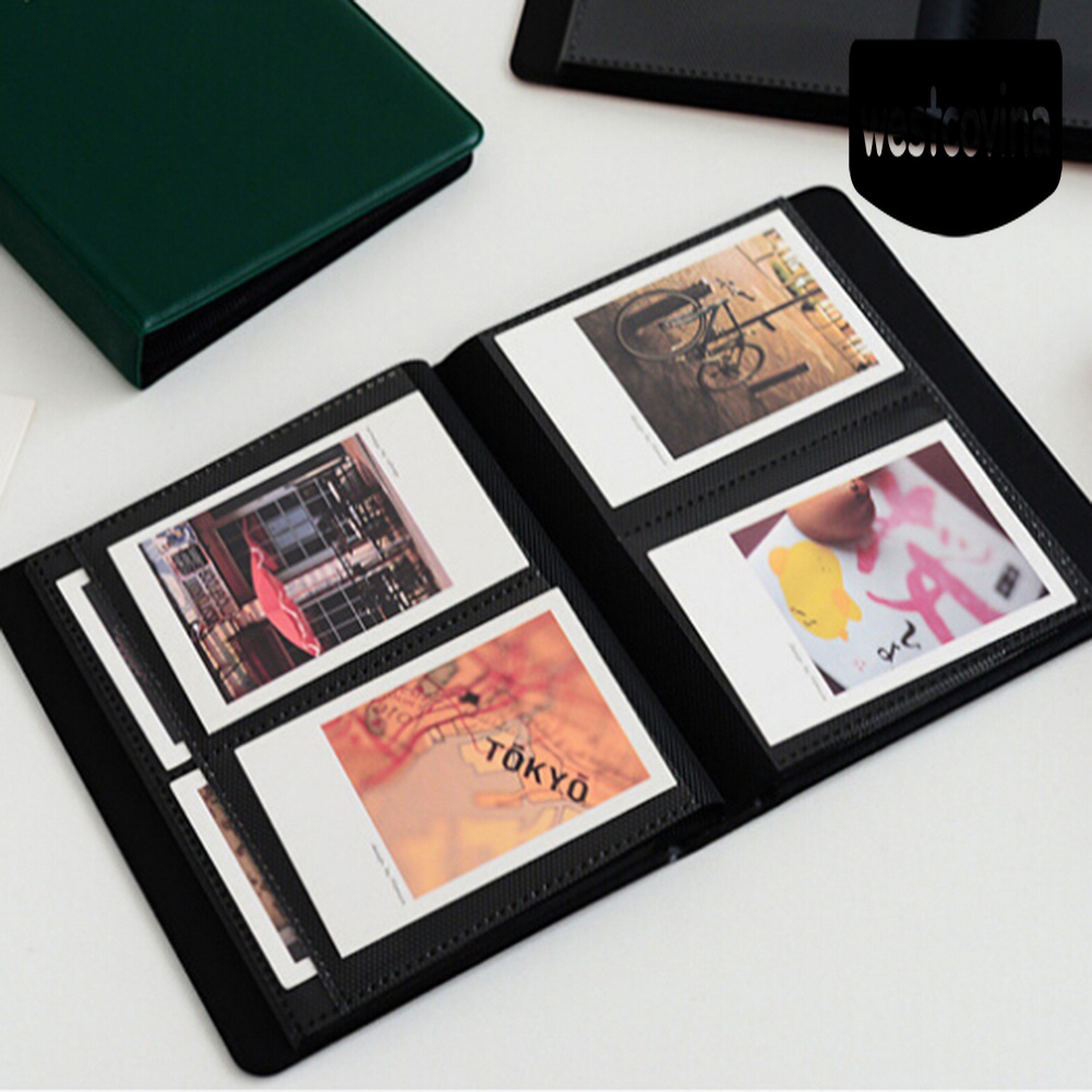 [Hot]☀ Album Ảnh 64 Ngăn Cho Máy Ảnh Fujifilm Instax Mini