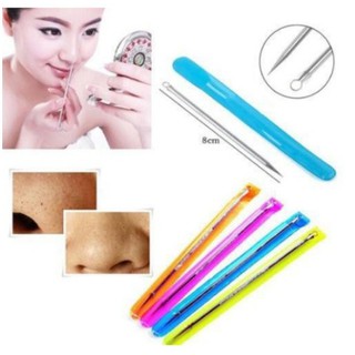 Que Nặn Mụn- kim nặn mụn, cây lấy mụn 12cm dùng trong spa