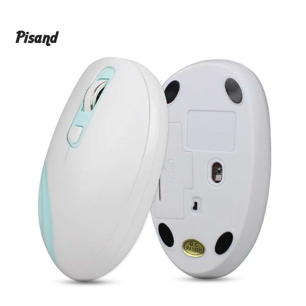 pu G833 Mini Portable 2.4G Wireless Mouse with USB Receiver for Laptop/Computer