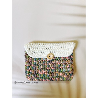 ví mini len handmade