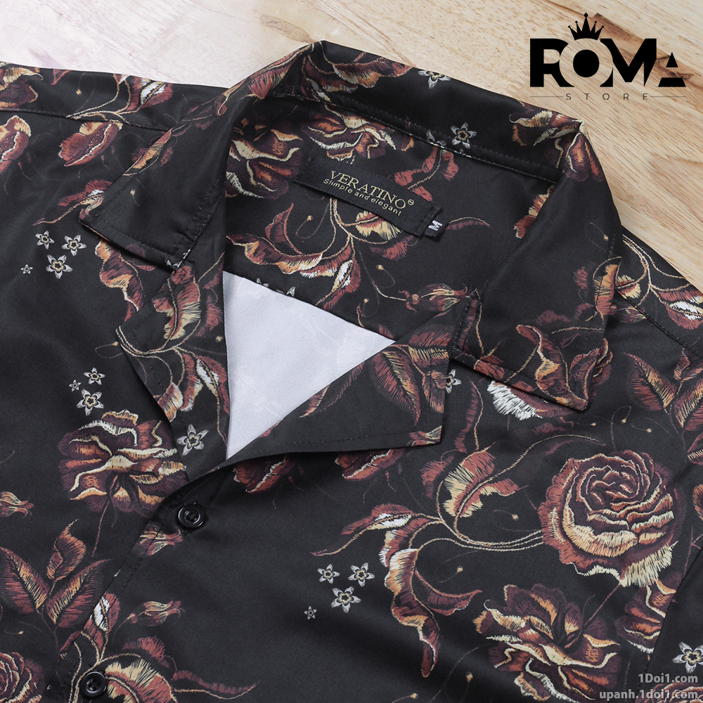 [VIDEO ÁO] Áo sơ mi nam hoạ tiết, áo unisex nam chất lụa thoáng mát không nhăn, thấm mồ hôi. | BigBuy360 - bigbuy360.vn