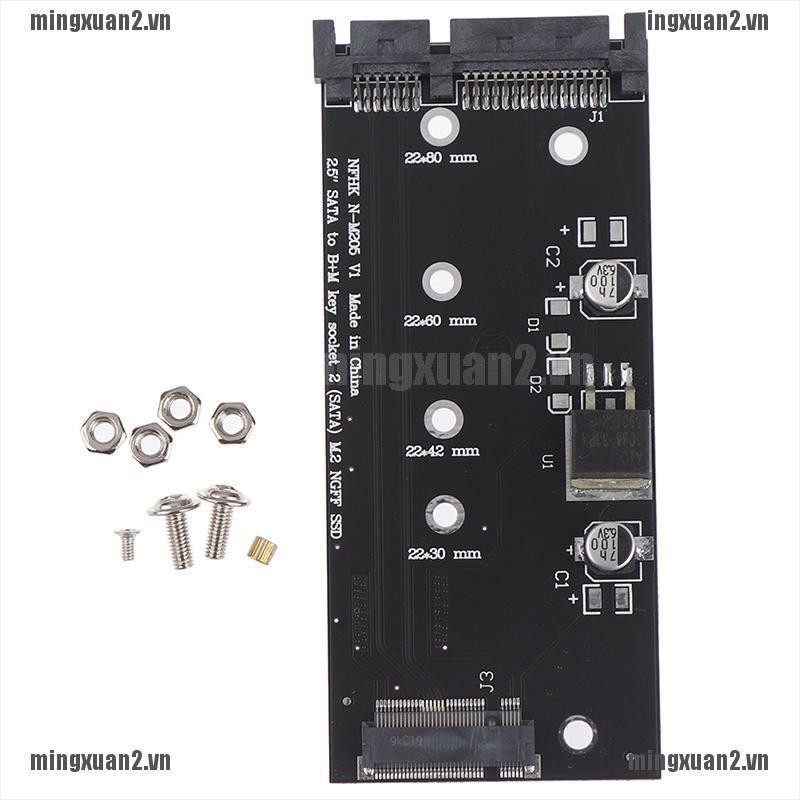 Card Chuyển Đổi Ngff Sang 2.5inch Sata3 Ming B + M | BigBuy360 - bigbuy360.vn