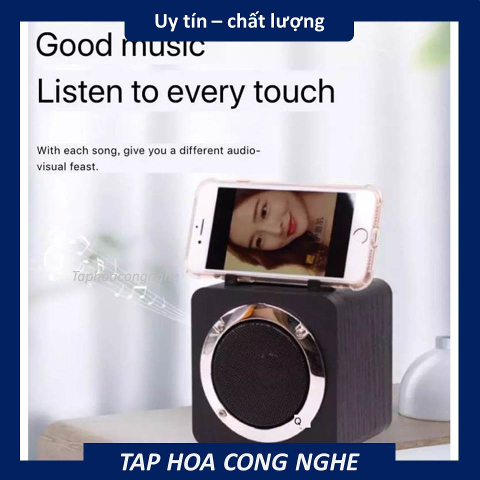 Loa Bluetooth âm thanh lớn bass mạnh có hỗ trợ khe gắn thẻ SD