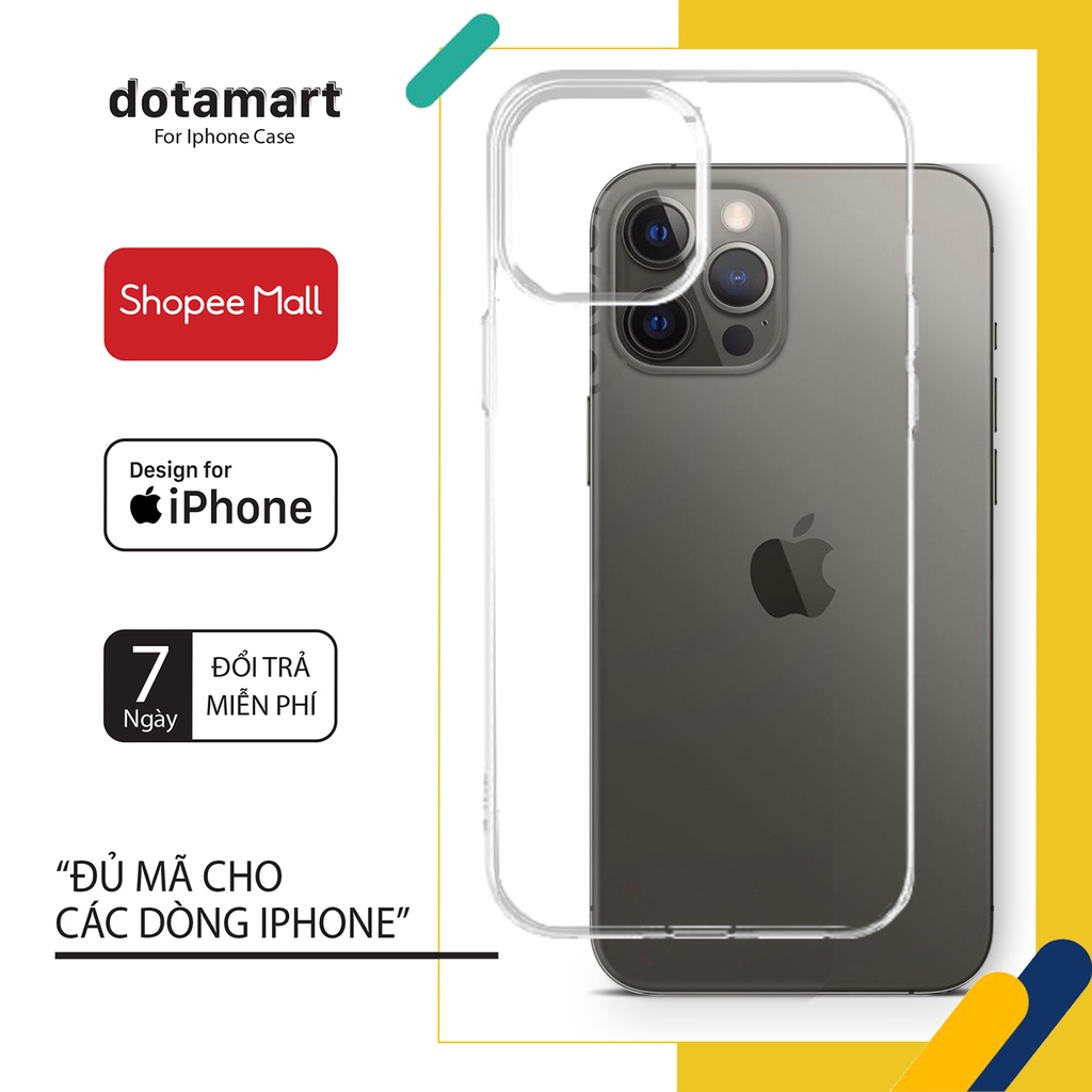 Ốp lưng iphone  cao cấp Derma chống sốc | chống bẩn dotamart TS01 cho dòng iphone xs,xr,11,11 pro ,12,12 mini,12 promax