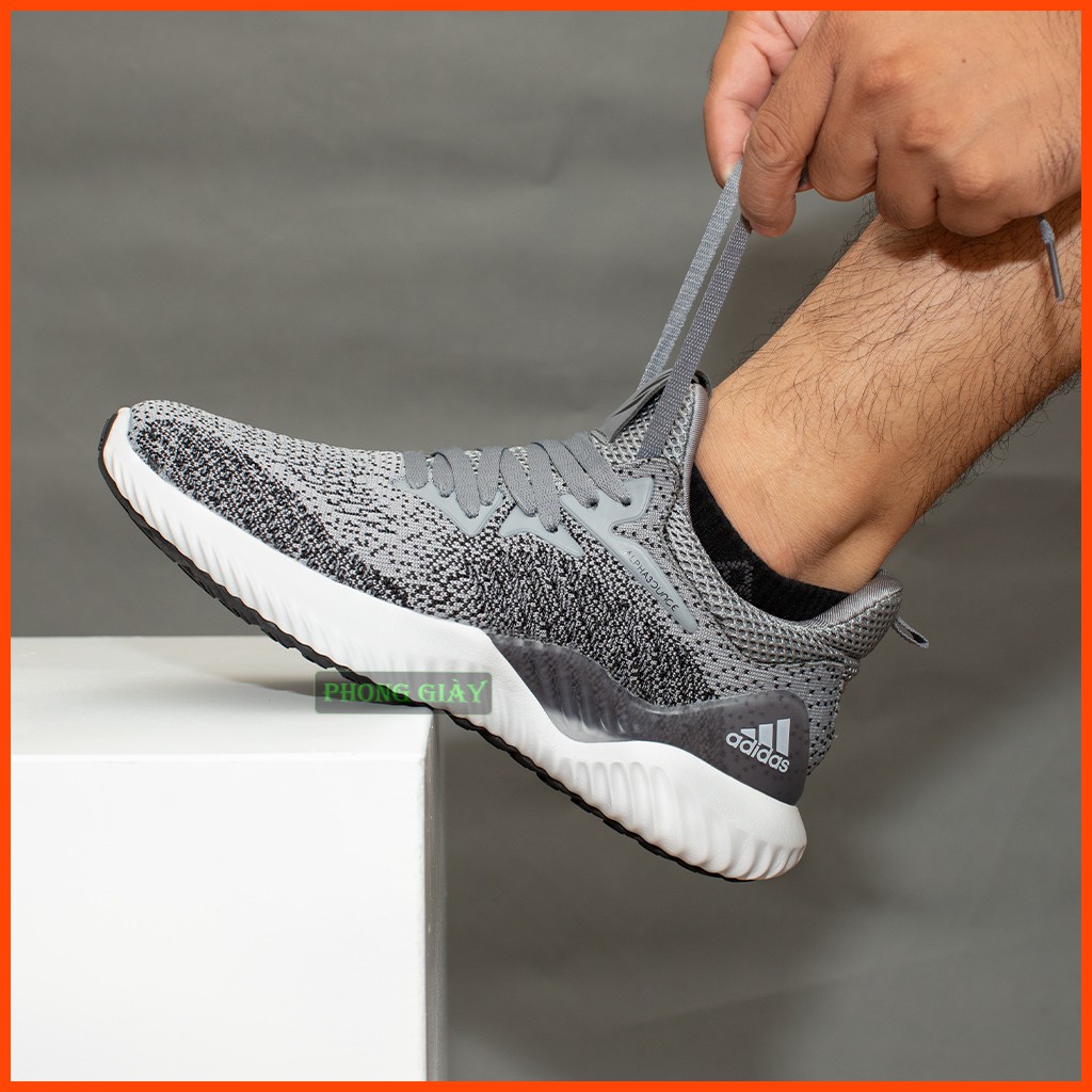 Giày sneaker nam giày thể thao nam Alphabounce muối tiêu (06 màu) fullbox | BigBuy360 - bigbuy360.vn