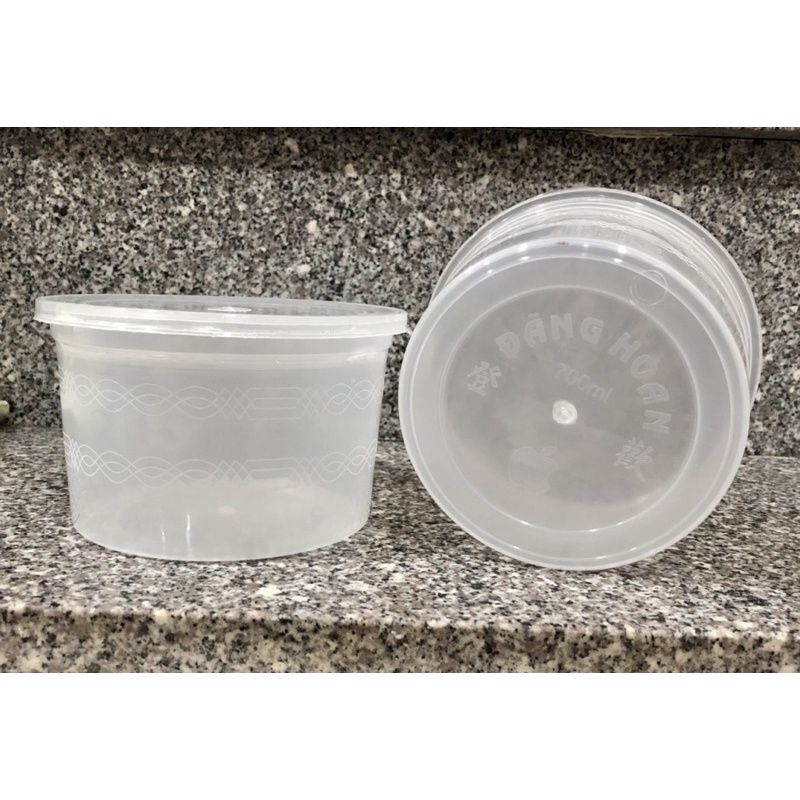COMBO 50 THỐ NHỰA PP ĐỰNG THỰC PHẨM