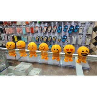 Nhún lò xo mặt cười, emoji lò xo