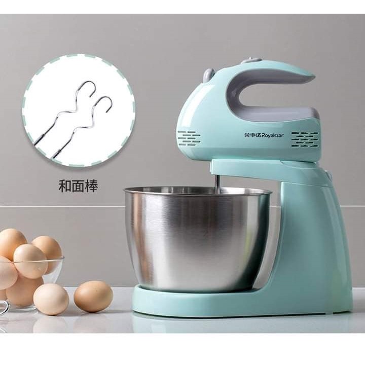 (Có sẵn) MÁY ĐÁNH TRỨNG NHỒI BỘT ĐỂ BÀN ROYALSTAR EGK205L-5 tốc độ đánh