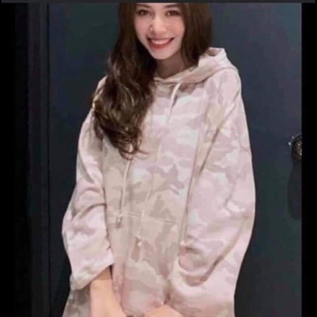Áo Hoodie rằn ri hồng Tí Ngoan