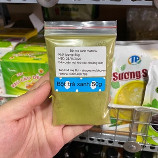 Bột trà xanh matcha gói 50g