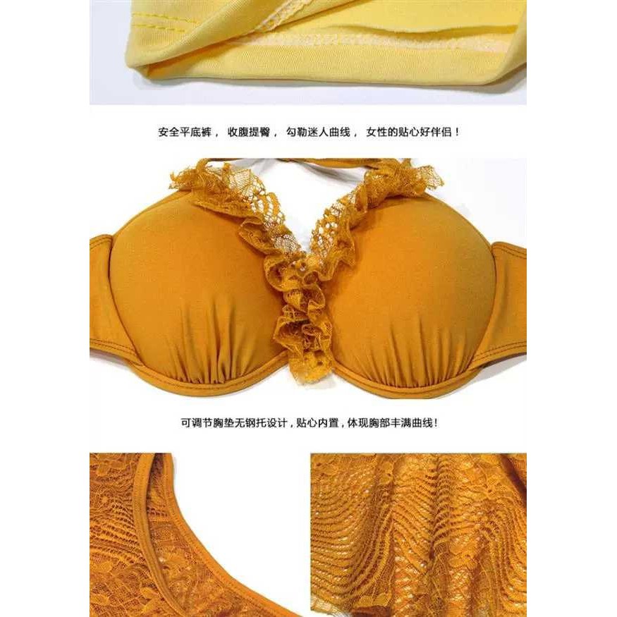 Set bikini ren kèm áo choàng