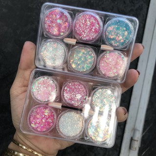 Set Nhũ Mắt KIRA KIRA Đẹp Lung Linh ( Có Sẵn Keo )