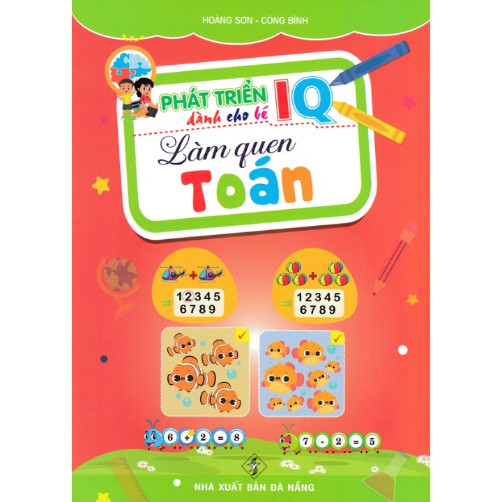 Sách - Combo Phát Triển IQ Dành Cho Bé (Bộ 8 Cuốn)