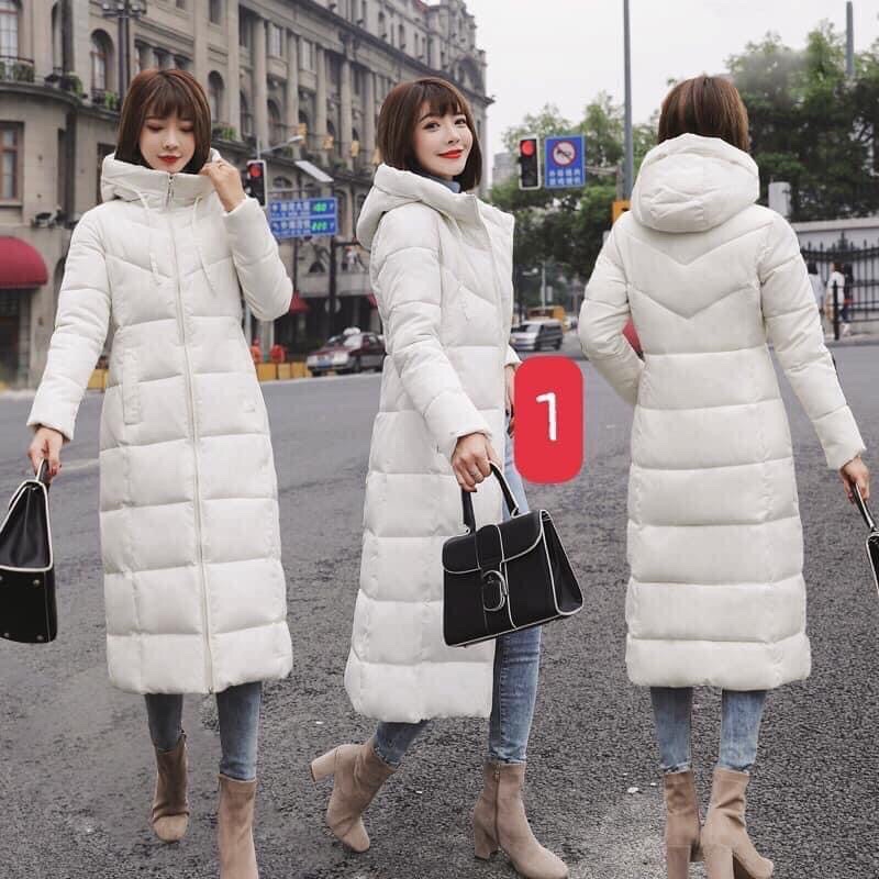 3kg Áo phao mũ dáng dài
