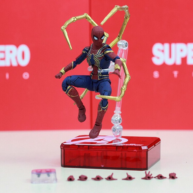 Mô hình spider man SHF Infinity War