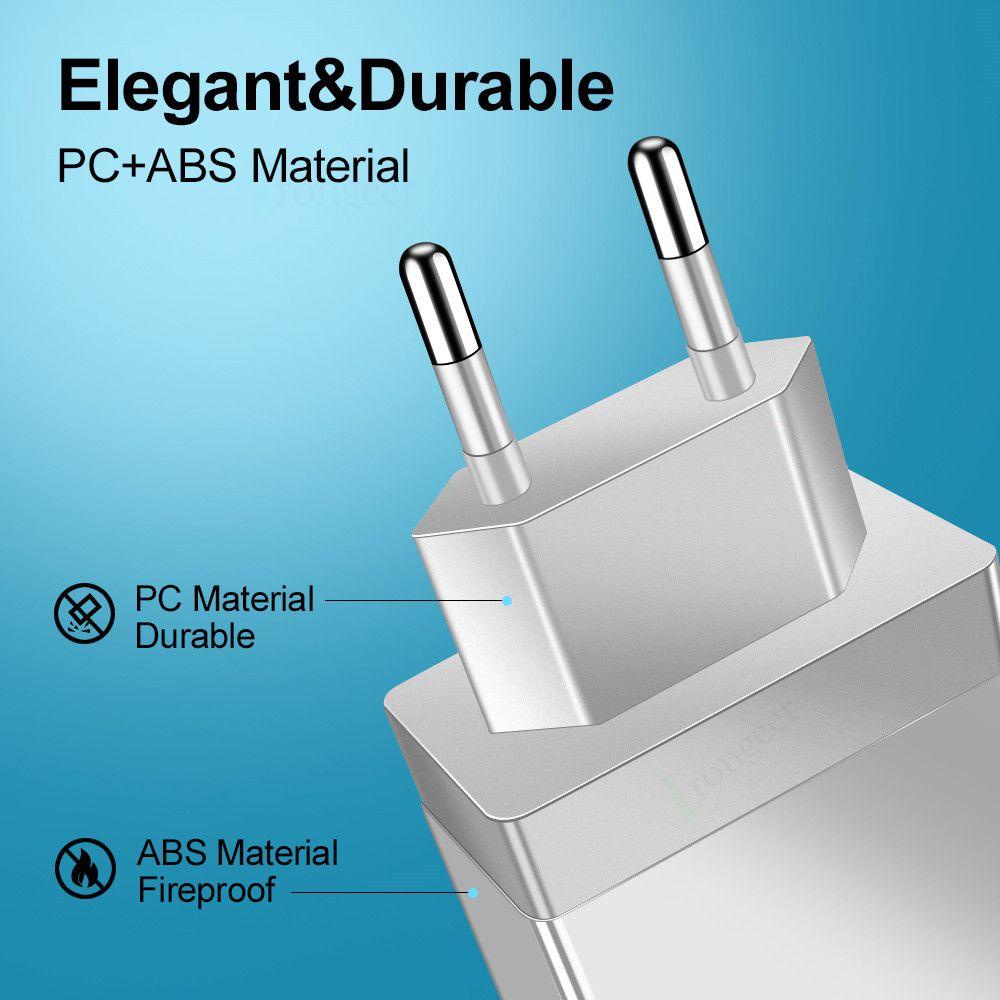 SUYO Củ Sạc Nhanh Cổng USB Phích Cắm EU / US Cho Điện Thoại