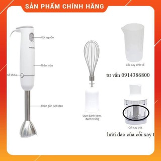 Bộ cối xay thịt máy xay cầm tay philip