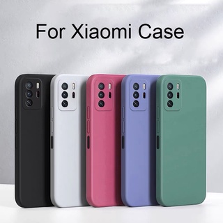 Ốp điện thoại silicon mềm màu trơn dành cho Xiaomi Mi Poco X3 GT NFC F3 M3 Pro Mi 12T 11 Lite 10T Pro 5G 4G 2022
