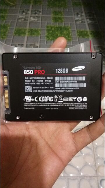 Ổ cứng SSD Samsung 850 pro 128GB