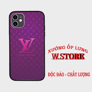 Ốp di động LV nền màu tím độc đáo cho IPHONE và SAMSUNG  BRD20210055