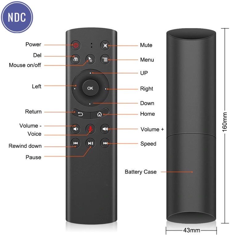 Chuột Bay G20s  Giọng Nói 1 Chạm 1 Nút Học Lệnh