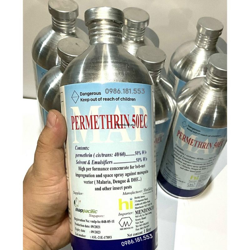 muỗi nhôm nk anh permethrin vỏ nhôm 1 lit cao cấp