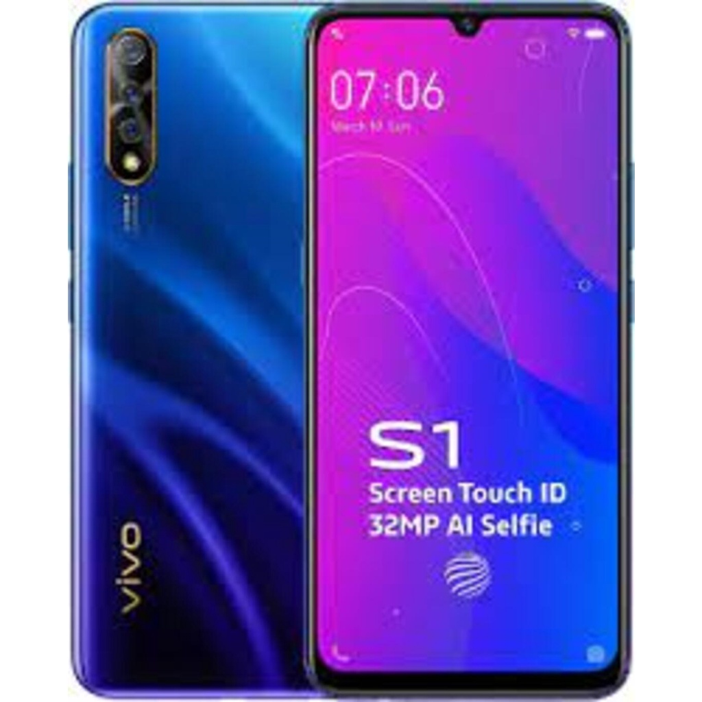 điện thoại Vivo S1 (Y7S) ram 8G rom 128G 2sim, Chính Hãng, Camera sau: Chính 16 MP & Phụ 8 MP, 2 MP, Cày game mượt