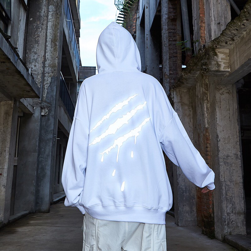 Áo Hoodie Mèo Cào Form Unisex Nam Nữ, áo hôdie nam nữ nỉ ngoại