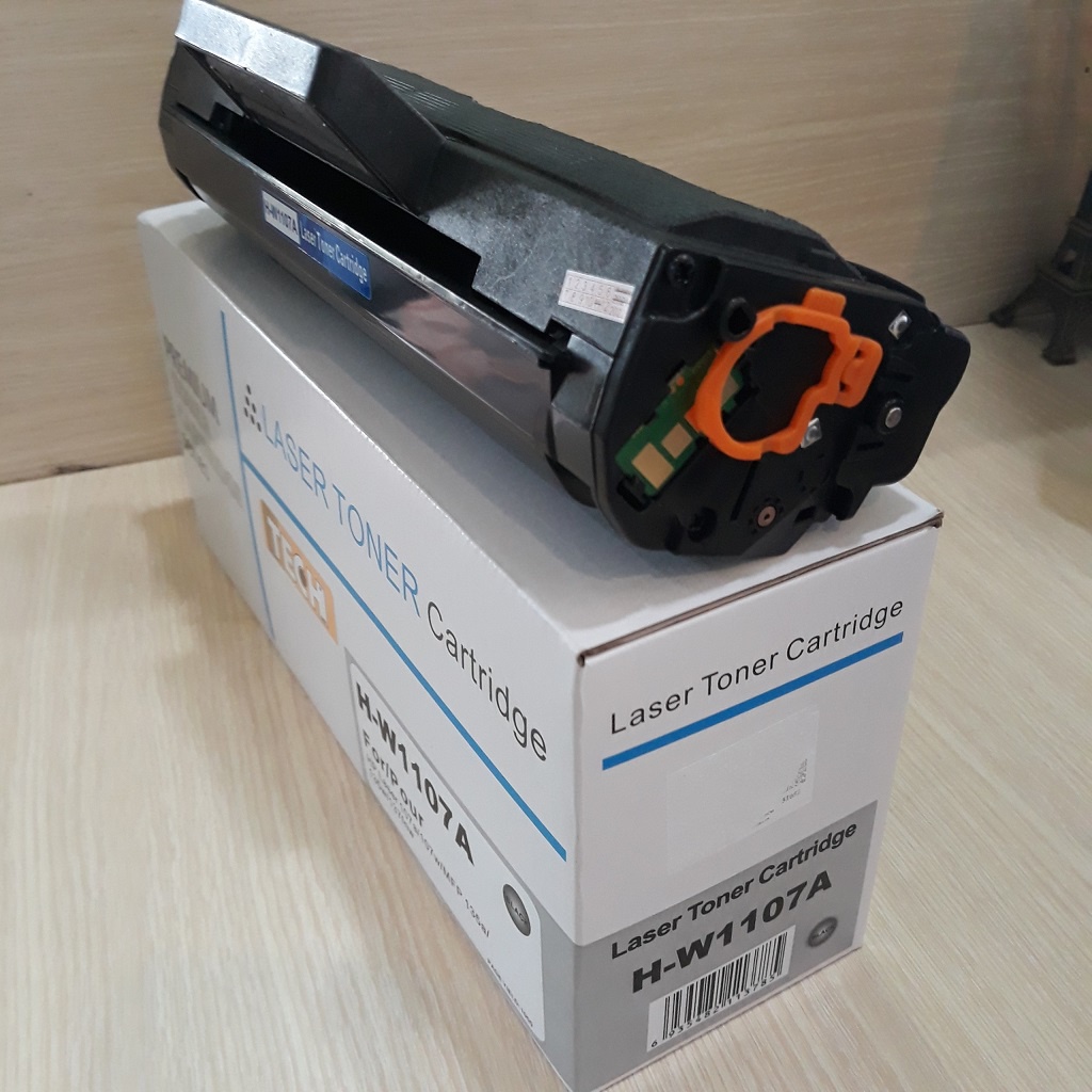 Hộp mực HP 107a, Hộp mực máy in HP 107w, 135w, 135a, M137fdw có chíp. Là Cartridge W1107A in đẹp, nhập khẩu mới 100%