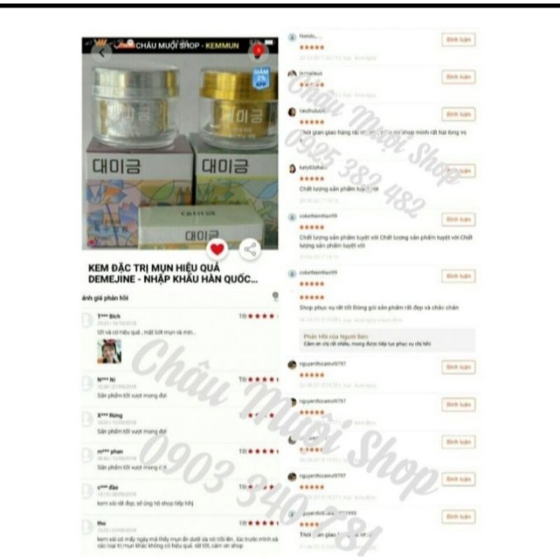 Kem Choi  Sạch Mụn Xóa Thâm Và Dưỡng Trắng Da Hiệu Quả 100%  Loại 1