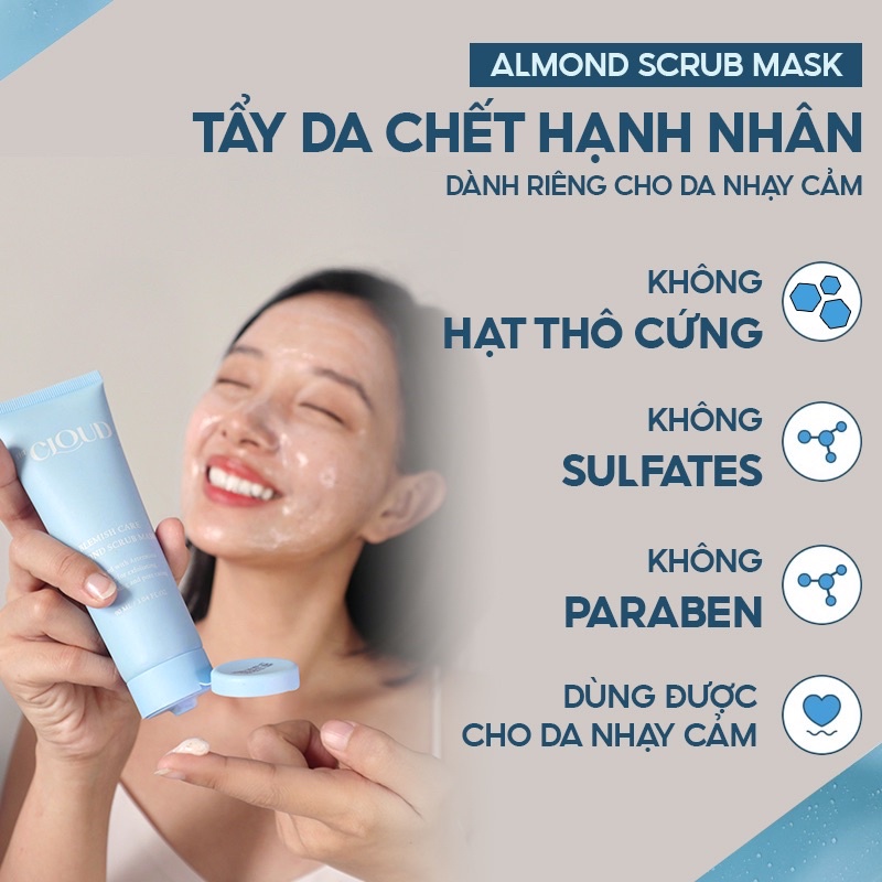 Mặt Nạ Làm Sạch Tế Bào Chết The Cloud 90g