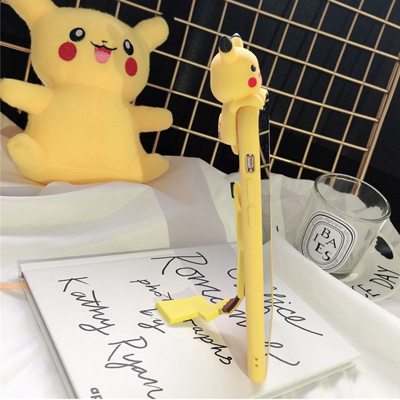 Ốp Điện Thoại Mềm Thiết Kế Pikachu Cho OPPO A31 A93 A5 A9 2020 F11 F9 PRO A3S A5S RENO 5 2F 2 F7 A15 S A54 A74 A94