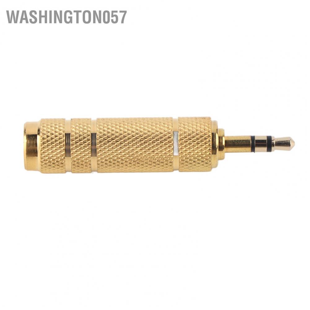 Hàng Hot Bộ chuyển đổi bộ chuyển đổi âm thanh stereo 3.5mm nam sang 6.5mm nữ cho tai nghe Hàng giao ngayWashington057