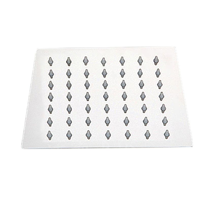 Đầu Vòi Hoa Sen Hình Vuông Bằng Thép Không Gỉ Siêu Mỏng Có Bộ Lọc Dễ Lắp Đặt