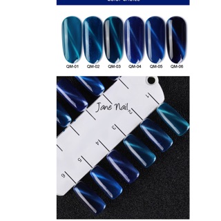 Sơn gel as tone mắt mèo xanh