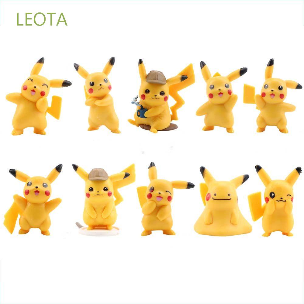Set 10 mô hình pikachu ngộ nghĩnh đáng yêu