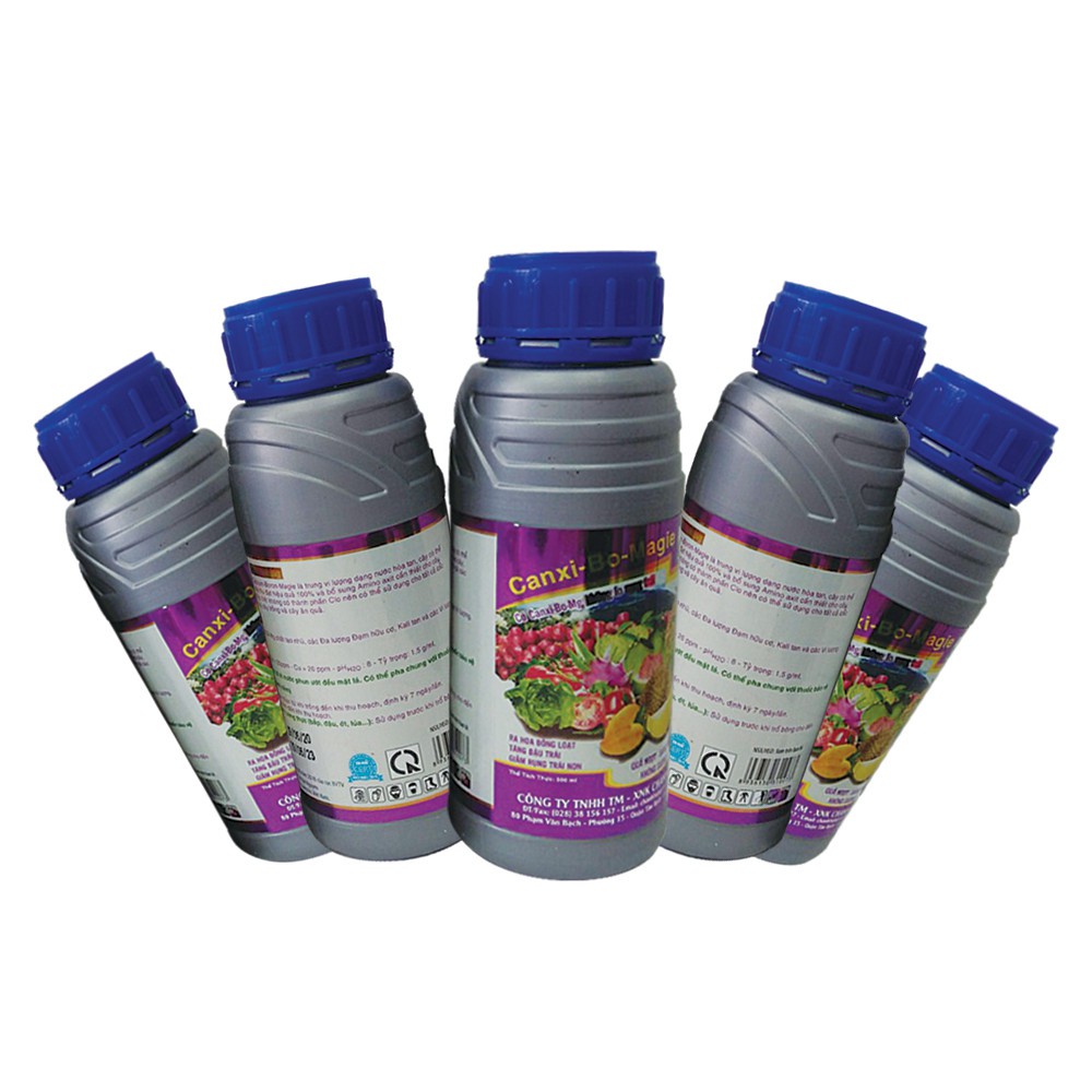 Phân bón Canxi Bo Magiê (Chai 500ml đậm đặc) CanxiBo Magiê phân hóa mầm hoa, ra hoa đồng loạt, dưỡng hoa