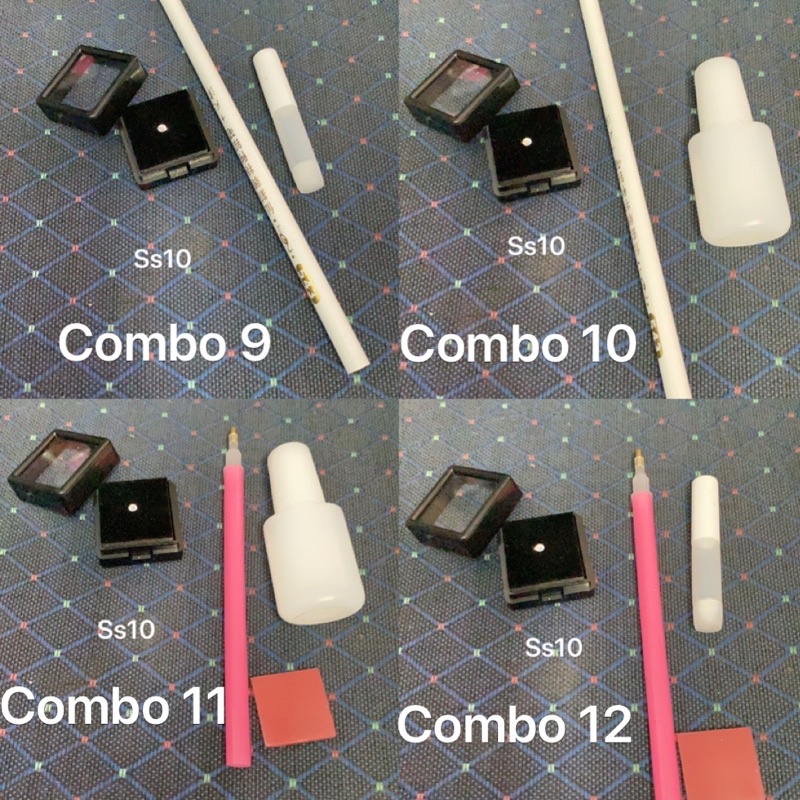 Combo đính răng chân bằng