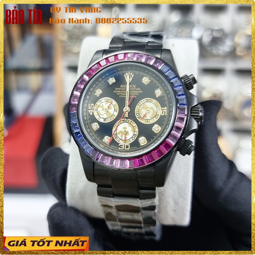Đồng Hồ Nam Ro.Lex Cơ Tự Động Automatic Nhật Bản chính hãng, Cao Cấp, Thời Trang, Thép Nguyên Khối Không Rỉ, Kính Saphia