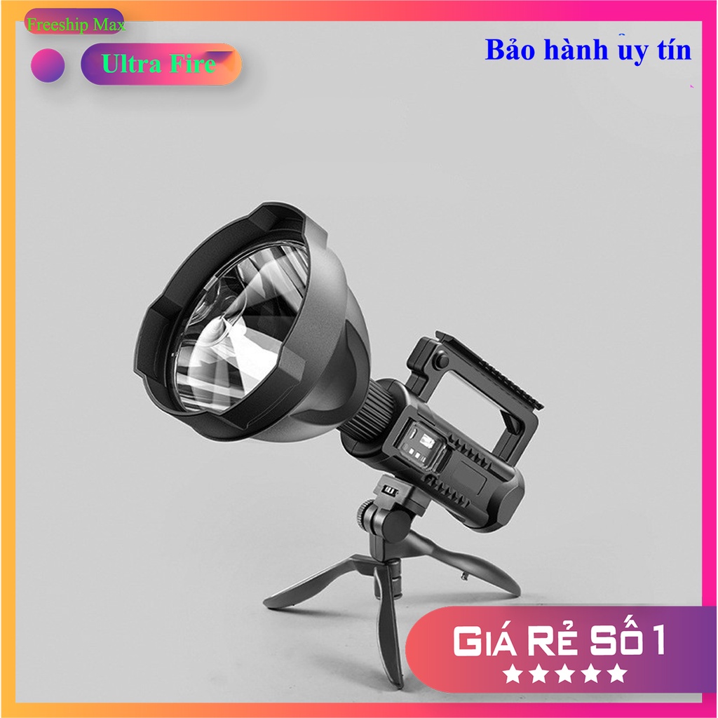 Đèn pin siêu sáng công suất lớn cầm tay W591 xé nát màn đêm ️🎖️ hỗ trợ sạc dự phòng điện thoại ⭐ chiếu xa 1000m | BigBuy360 - bigbuy360.vn